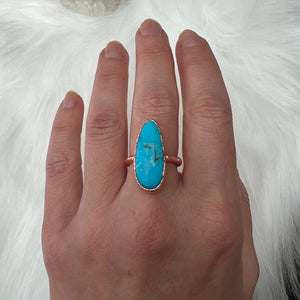 Turquoise Ring || Size 6 3/4