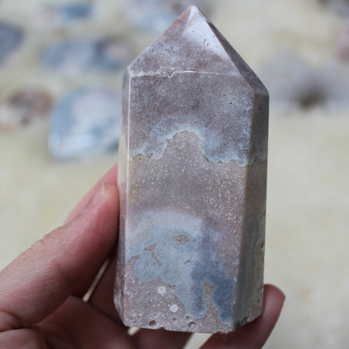 Pink amethyst tower