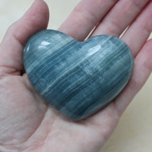 Blue onyx heart 1