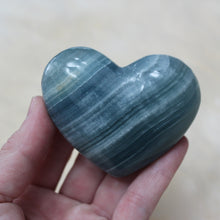 Blue onyx heart 3