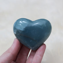 Blue onyx heart 2