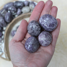 Lepidolite tumblestone