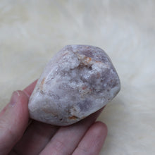 Pink amethyst freeform