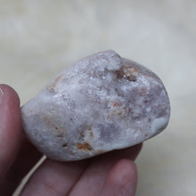 Pink amethyst freeform