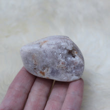 Pink amethyst freeform