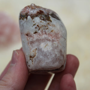 Pink amethyst freeform