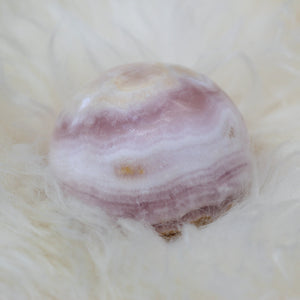 Pink Aragonite Sphere
