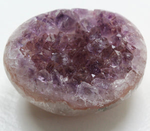 Rainbow Amethyst Palm Stone