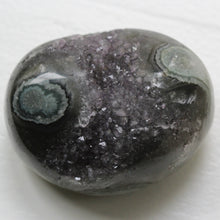 Rainbow Amethyst Palm Stone