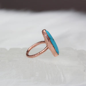 Turquoise Ring || Size 6 3/4