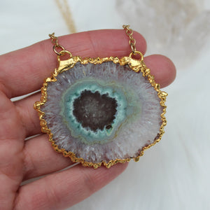 Amethyst Stalactite Pendant