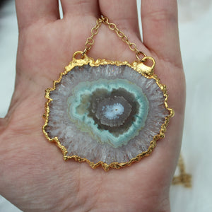 Amethyst Stalactite Pendant