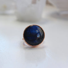 Blue Labradorite Ring || Size 10