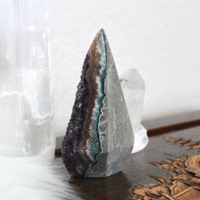 Uruguayan Amethyst Pendulum Display