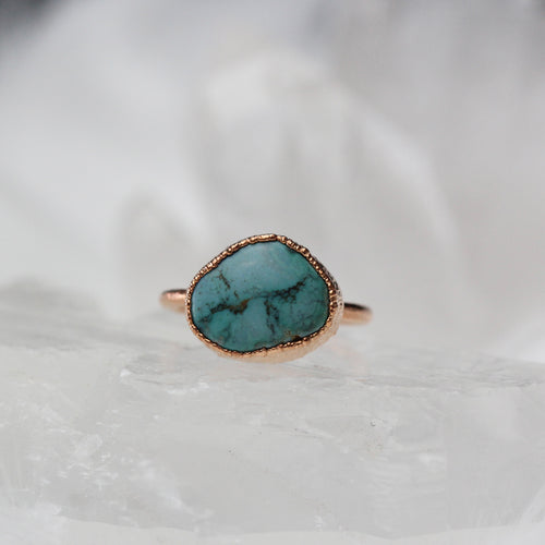 Turquoise Ring || Size 7 3/4