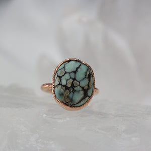 Tree Frog Variscite Ring || Size 6