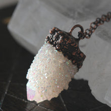 Aura spirit quartz pendant