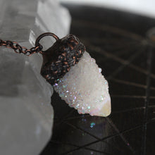 Aura spirit quartz pendant