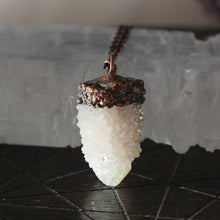 Aura spirit quartz pendant