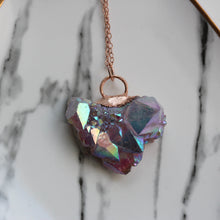 Aura amethyst spirit quartz pendant