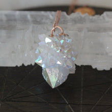Aura spirit quartz pendant