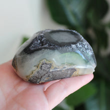 Rainbow amethyst heart