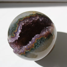 Amethyst geode sphere