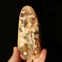 Flower agate freeform