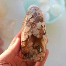 Flower agate freeform